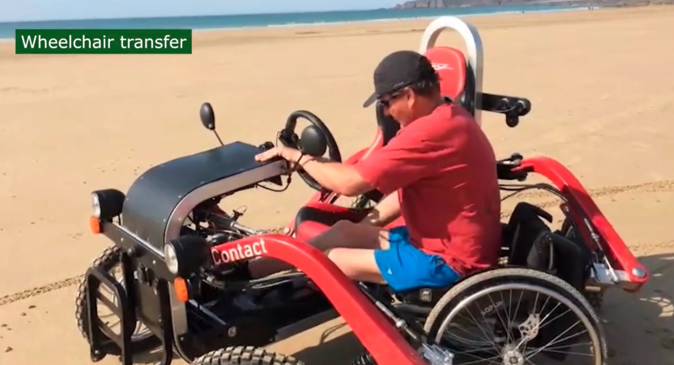 Swincar is wheelchair accessible