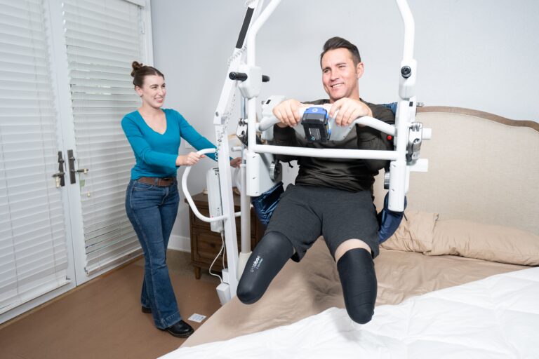 UpLyft seated self-transfer system